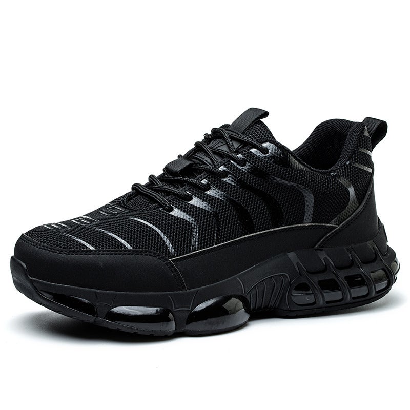 Labor Protection, Anti-Smash, Anti-Puncture, Steel Toe-Toe Work Shoes, Safety Protection, Wear-Resistant, Lightweight Four-Season Shoes - Image 1